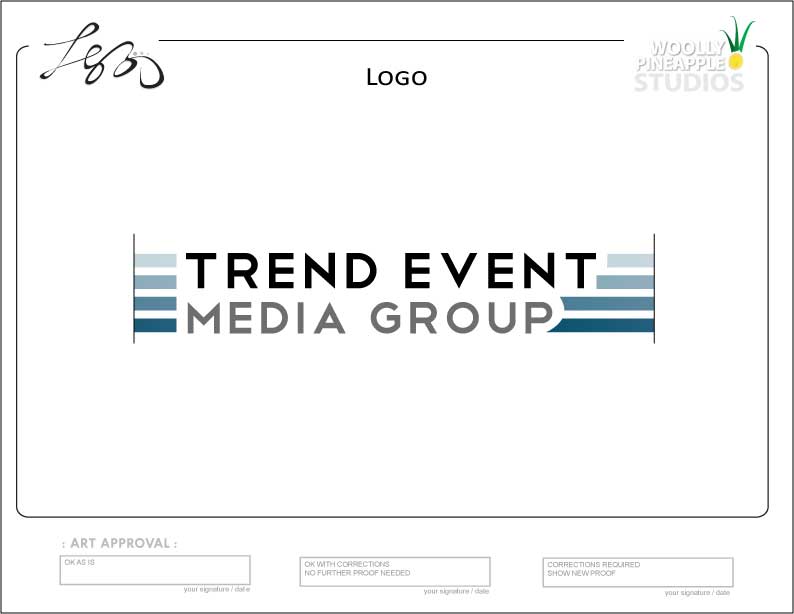Logo Design by woolly pineapple for Trend Event Media Group | Design #1519887