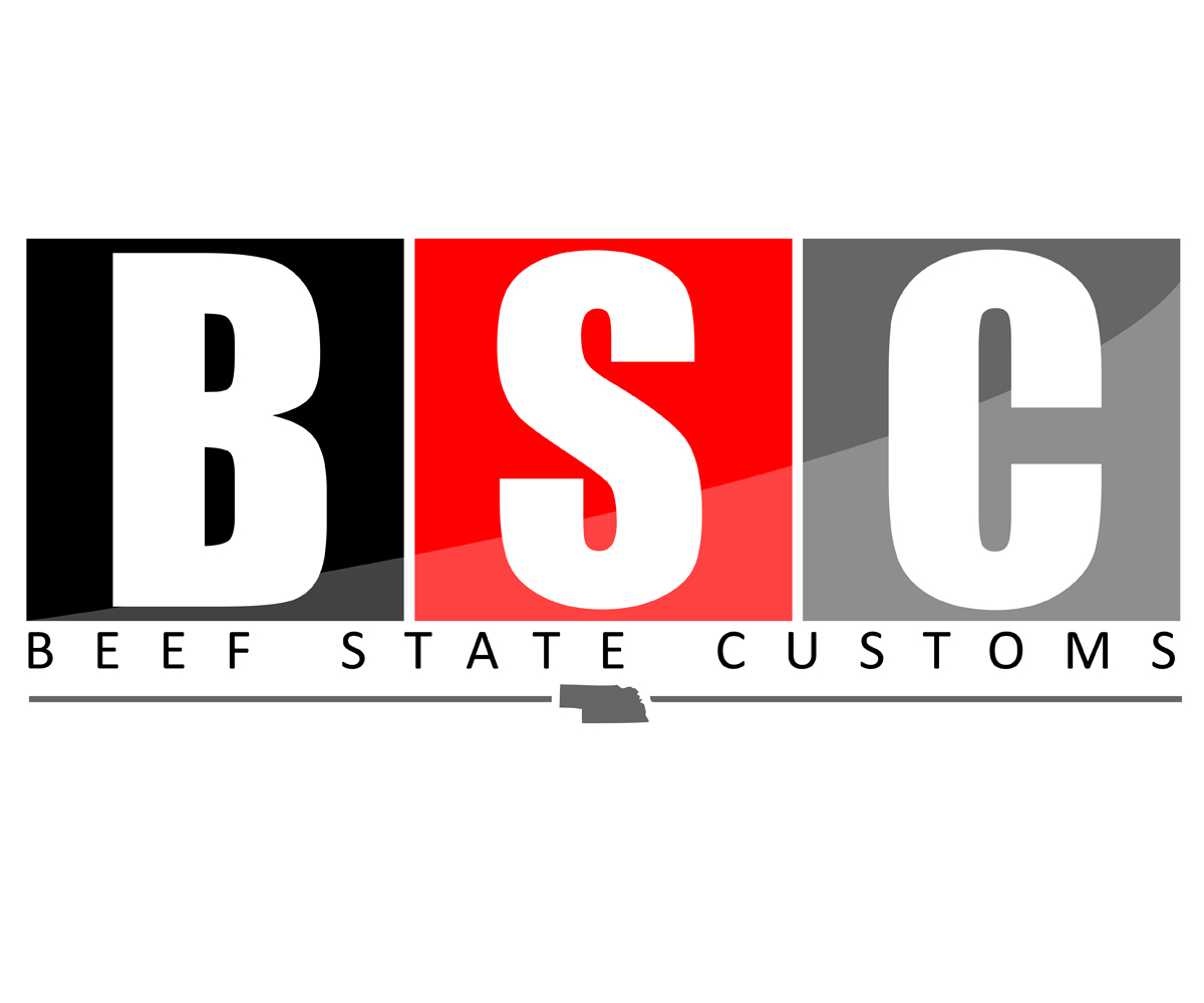 Diseño de Logo por GrownMonkey para Beef State Customs | Diseño #1541321