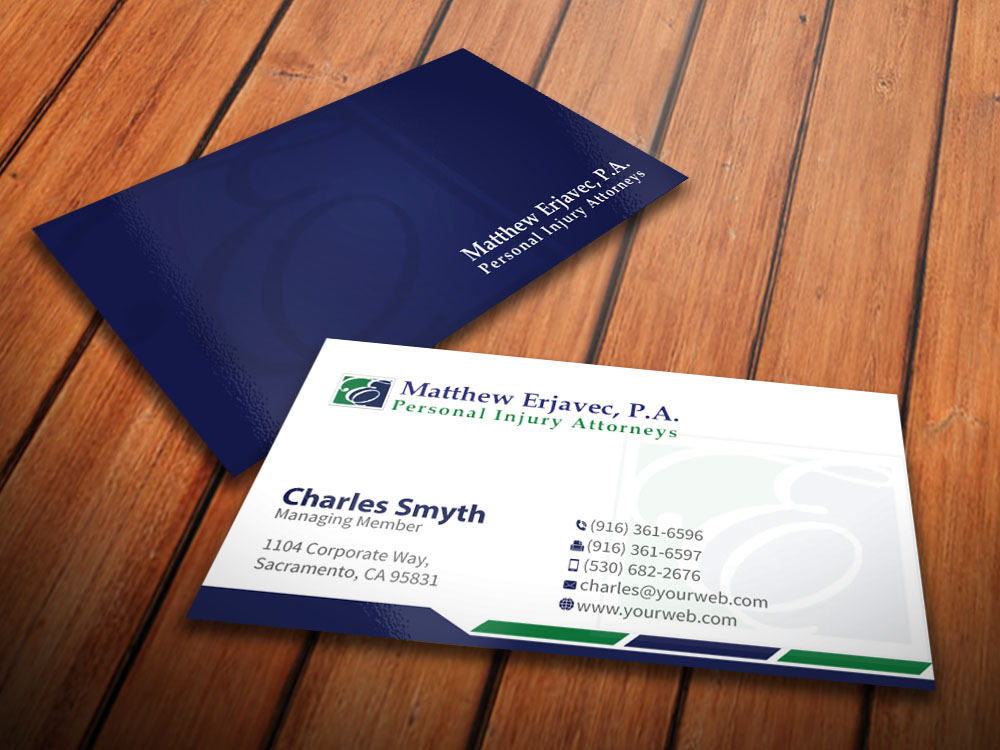 attorneys business card