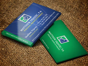Fast Growing Personal Injury Law Firm Needs Business Card Design  | Visitenkarten-Design von Sandaruwan