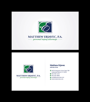 Fast Growing Personal Injury Law Firm Needs Business Card Design  | Visitenkarten-Design von MIND