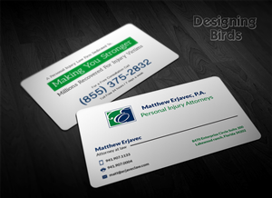 Visitenkarten-Design von Designing Birds für dieses Projekt | Design #5430769