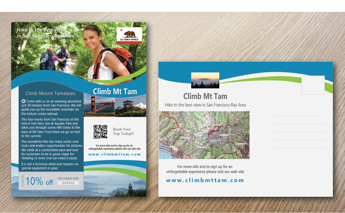 Postcard Design by alex989 for this project | Design #5452063