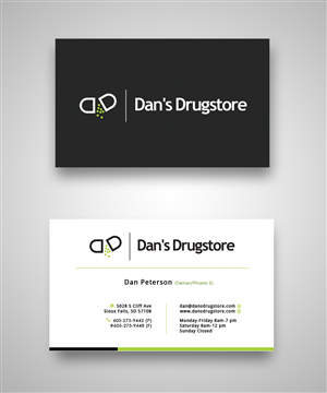 Dan's Drugstore Business Card Design Project | Visitenkarten-Design von Satyajit Sil Creations