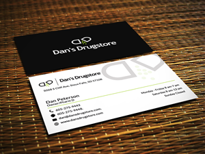 Dan's Drugstore Business Card Design Project | Visitenkarten-Design von Sajin