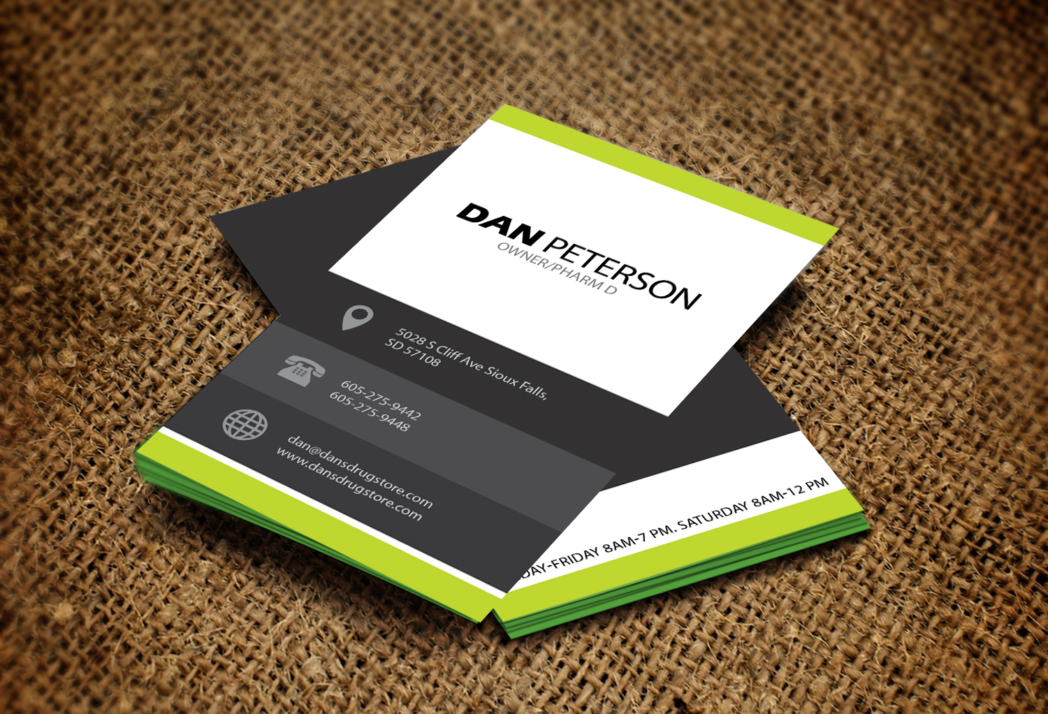 Visitenkarten-Design von Ten B Studio für dieses Projekt | Design #5458120