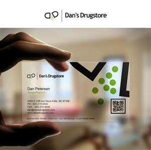 Dan's Drugstore Business Card Design Project | Visitenkarten-Design von Monster designs