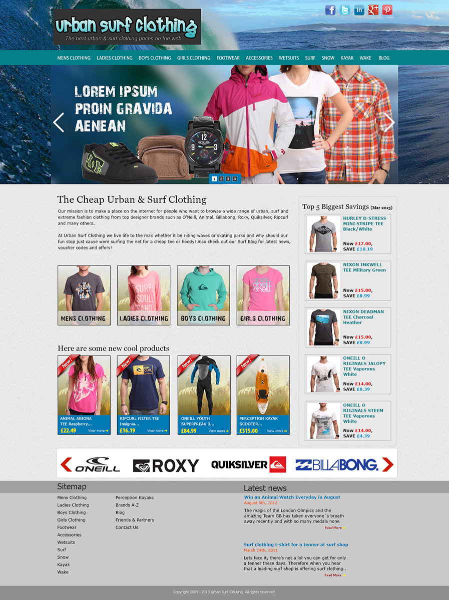 Web Design by Tanvir for this project | Design #1526867