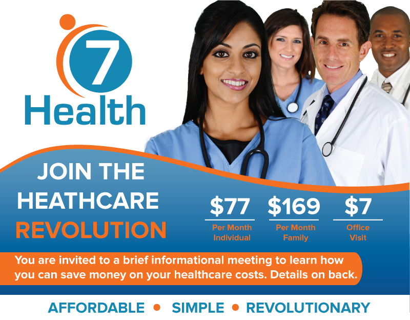 Postcard Design by TedAtkinson for 7 Health | Design #5435935