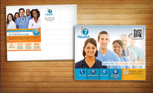 Postcard Design by alessandroevge for 7 Health | Design: #5431781