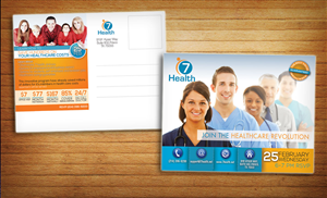 Postcard Design by alessandroevge for 7 Health | Design: #5452628