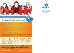 Postcard Design by alessandroevge for 7 Health | Design: #5459325