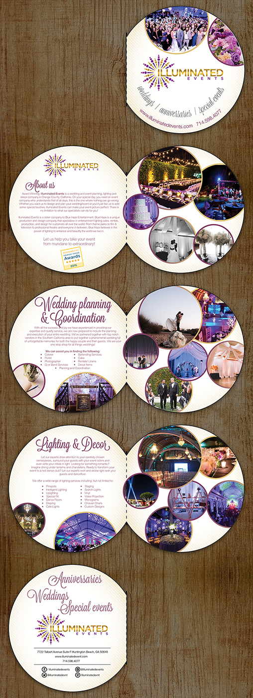 Diseño de Brochure por ceramicristi para Blue Haze Entertainment | Diseño #5482759
