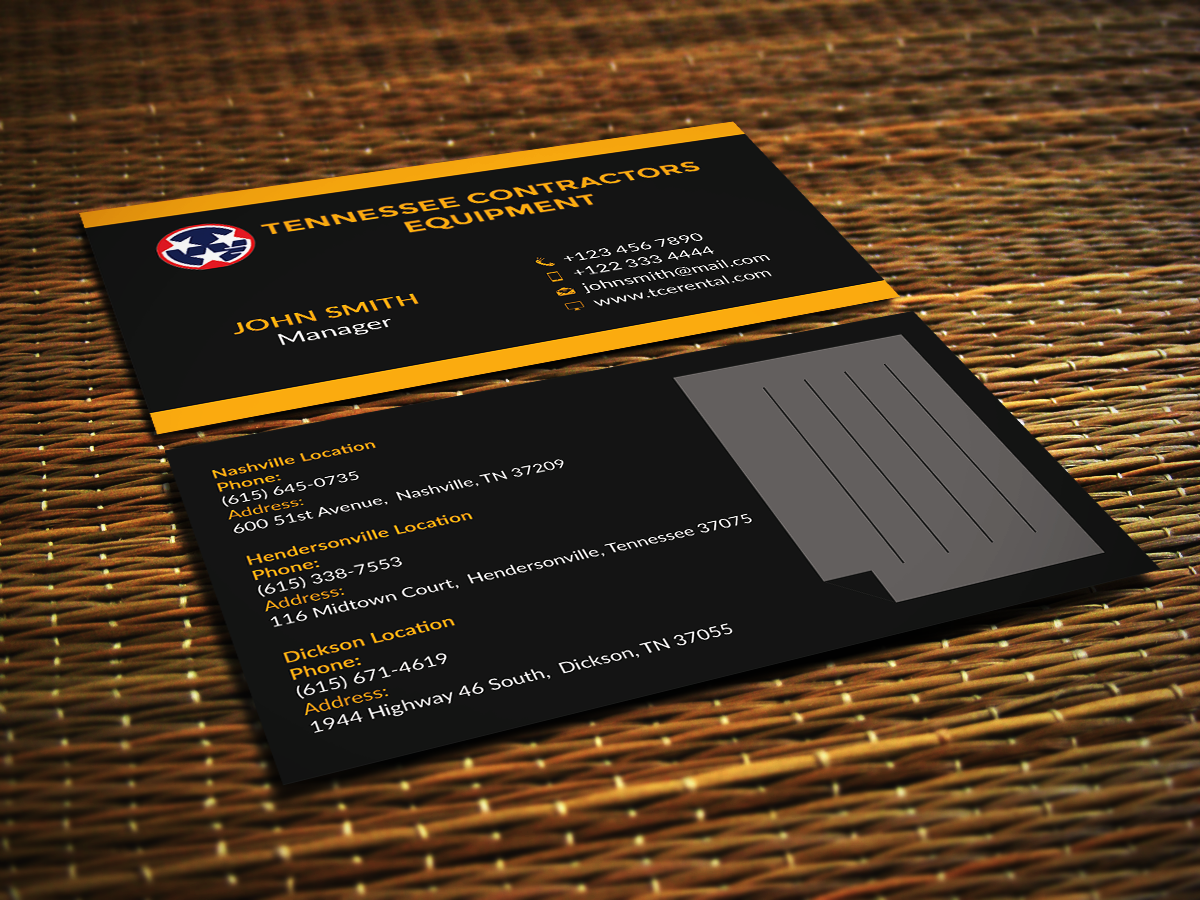 Business Card Design by Sajin for this project | Design #5464642
