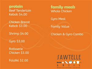 Menu Design by Dion Ferandes for this project | Design: #5489229