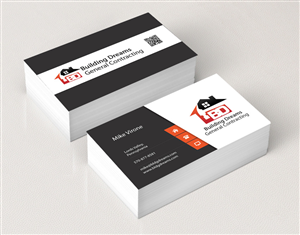 Business Card Design by Tenti Studio for Building Dreams General Contracting | Design: #5439572