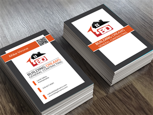 Business Card Design by Tenti Studio for Building Dreams General Contracting | Design: #5439758