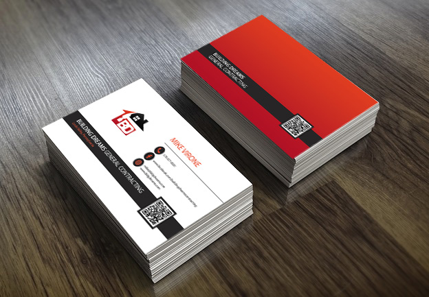 Business Card Design by Tenti Studio for Building Dreams General Contracting | Design #5443360