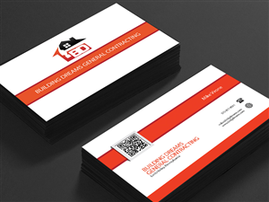 Business Card Design by Tenti Studio for Building Dreams General Contracting | Design: #5443367
