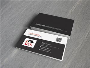 Business Card Design by Tenti Studio for Building Dreams General Contracting | Design: #5445407