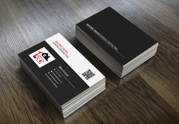 Business Card Design by Tenti Studio for Building Dreams General Contracting | Design #5445419