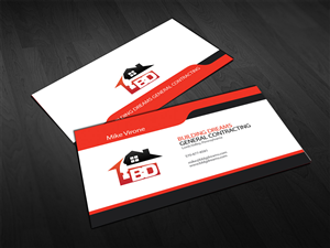 Business Card Design by Tenti Studio for Building Dreams General Contracting | Design: #5445427