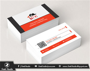 Business Card Design by Tenti Studio for Building Dreams General Contracting | Design: #5450328