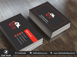 Business Card Design by Tenti Studio for Building Dreams General Contracting | Design: #5452076