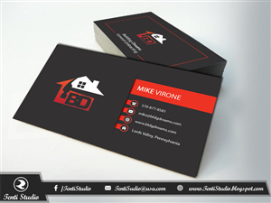 Business Card Design by Tenti Studio for Building Dreams General Contracting | Design: #5452086