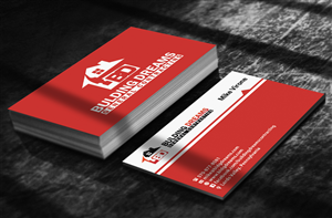 Business Card Design by Ethien for Building Dreams General Contracting | Design: #5440440
