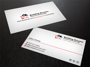 Business Card Design by AFHUN for Building Dreams General Contracting | Design: #5442826
