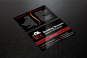 Business Card Design by AFHUN for Building Dreams General Contracting | Design: #5470444