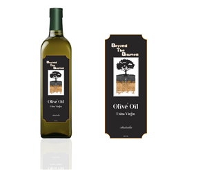 Fun modern label needed for olive oil bottle | Label Design by Shark1