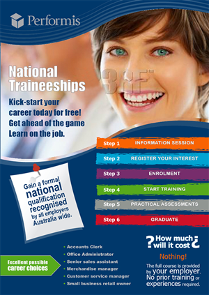 Traineeship Flyer Design Project | Diseño de Flyer por Karen Gameiro