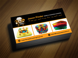 The Simple Cooking Channel | Business Card Design by Ethien