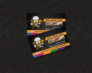 The Simple Cooking Channel | Business Card Design by Matrix5 Creative