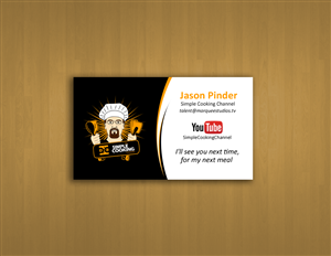 The Simple Cooking Channel | Business Card Design by Design'nteam