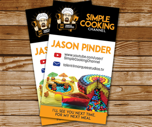 The Simple Cooking Channel | Business Card Design by saracdesigns