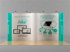 Messestand-Design von Bins für KM Web Solutions t/a Klix Media | Design: #5457904