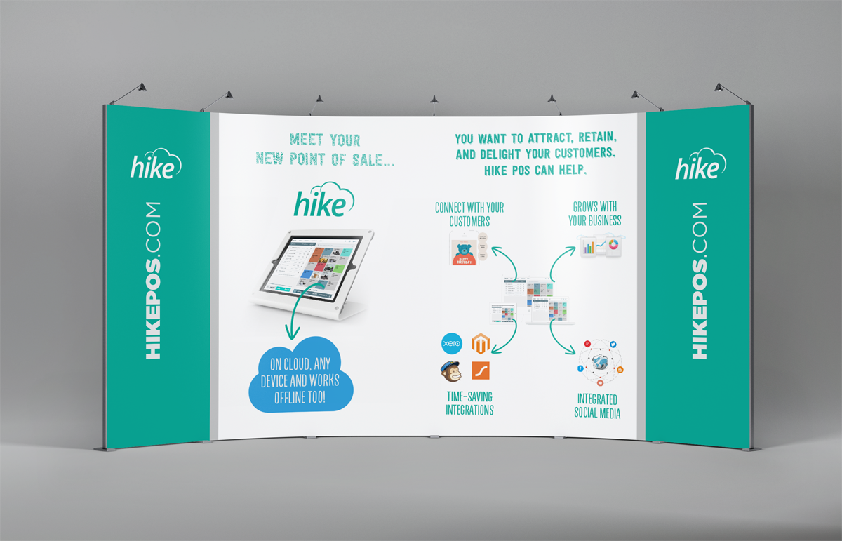 Trade Show Booth Design by lookedaeng for KM Web Solutions t/a Klix Media | Design #5434035