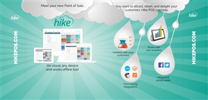 Hike POS - Tradeshow Booth Signage Design | Design de Stand d'Exposition par Maestroto