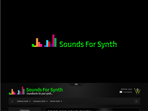 Logo Design by Atvento Graphics for Sounds For Synth | Design: #1520442