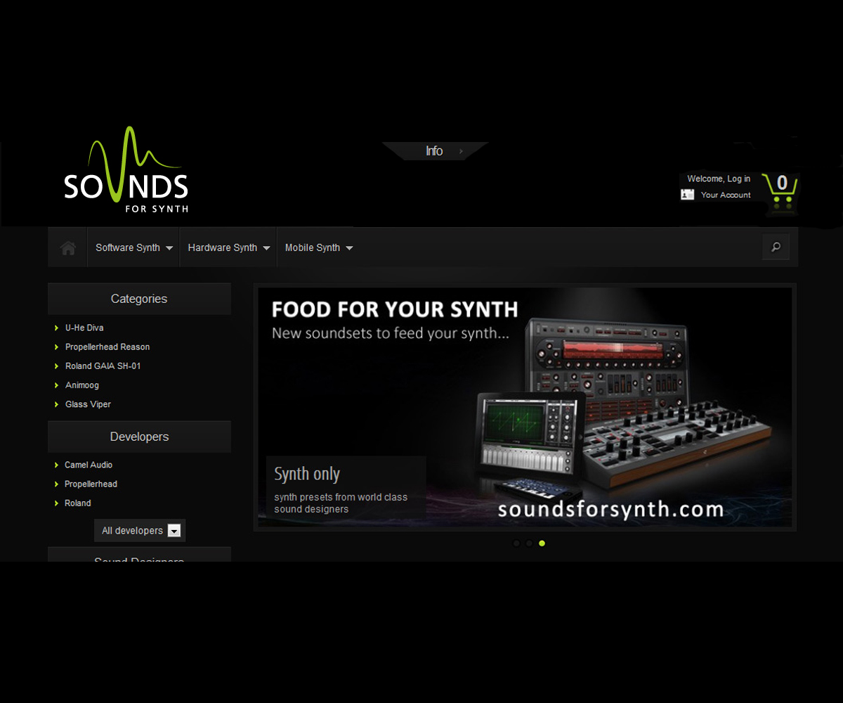 Design de Logo par Roy pour Sounds For Synth | Design #1540797