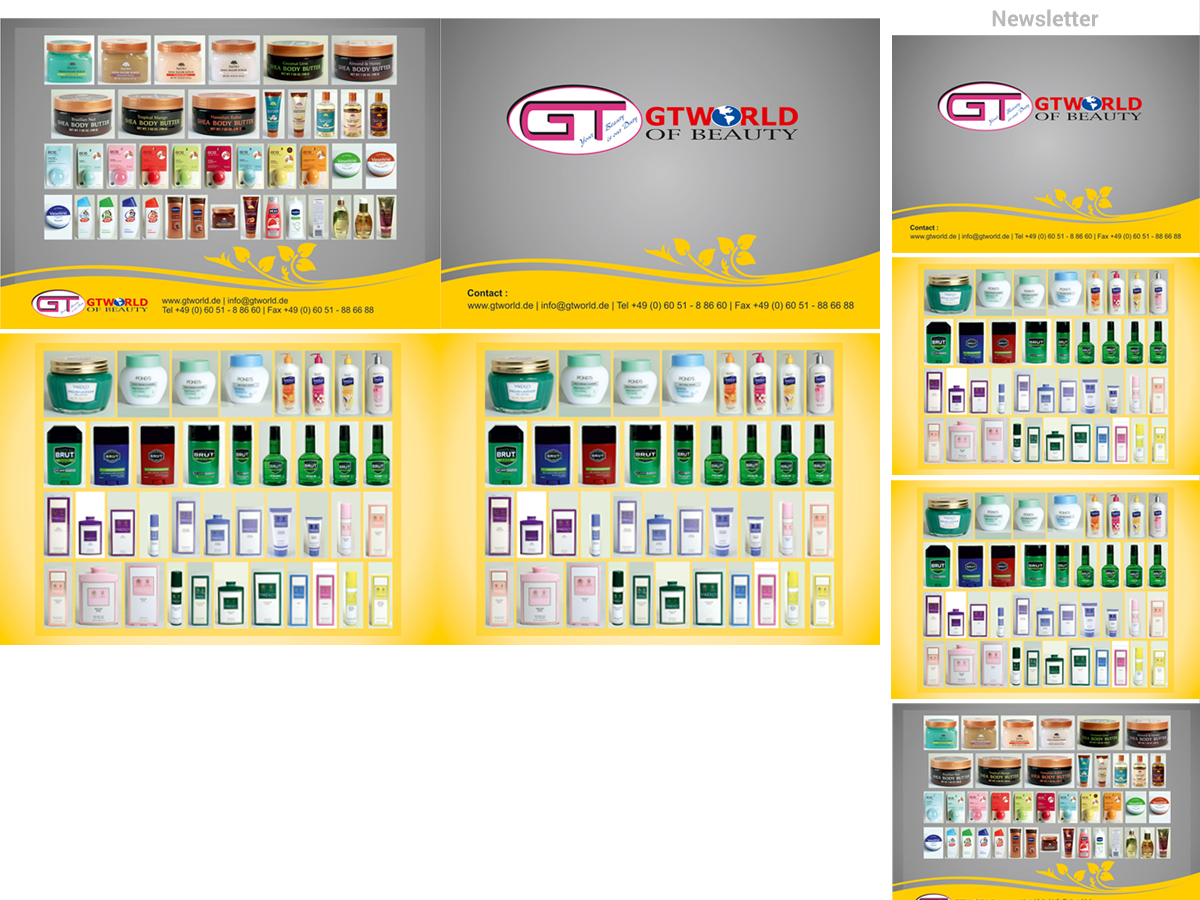 Broschüren-Design von Webrays für GT World of Beauty GmbH | Design #5496661