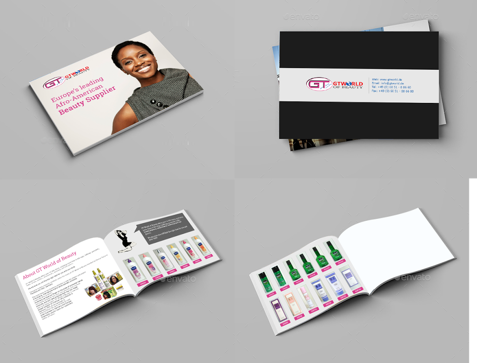 Diseño de Brochure por zamzak para GT World of Beauty GmbH | Diseño #5486550