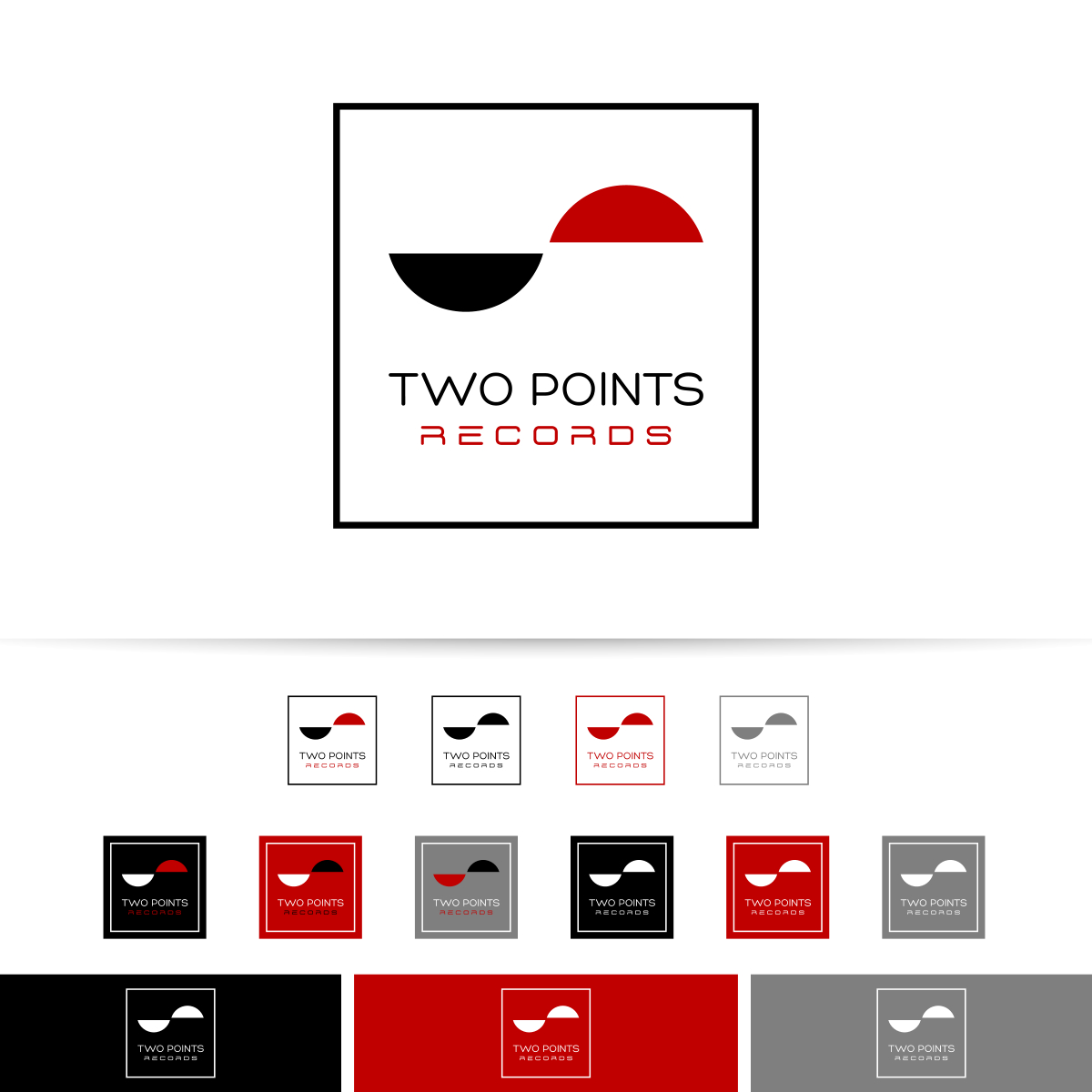 Logo-Design von Articos für Two Points Records | Design #5471542