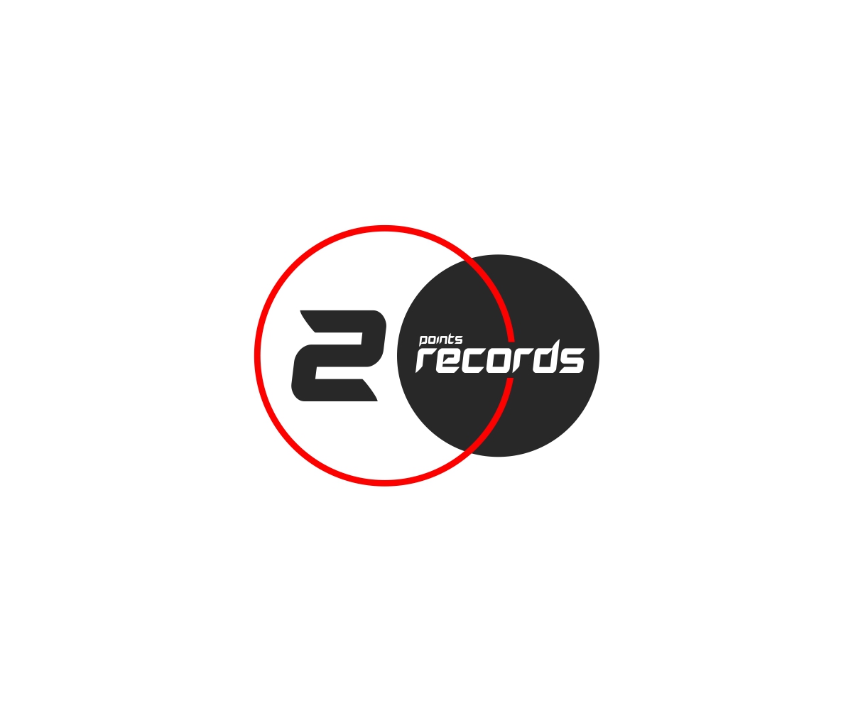Logo Design by edo for Two Points Records | Design #5467951