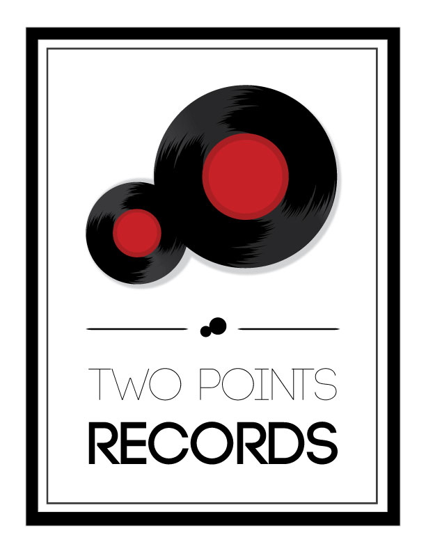 Logo-Design von Digital Flow für Two Points Records | Design #5457663