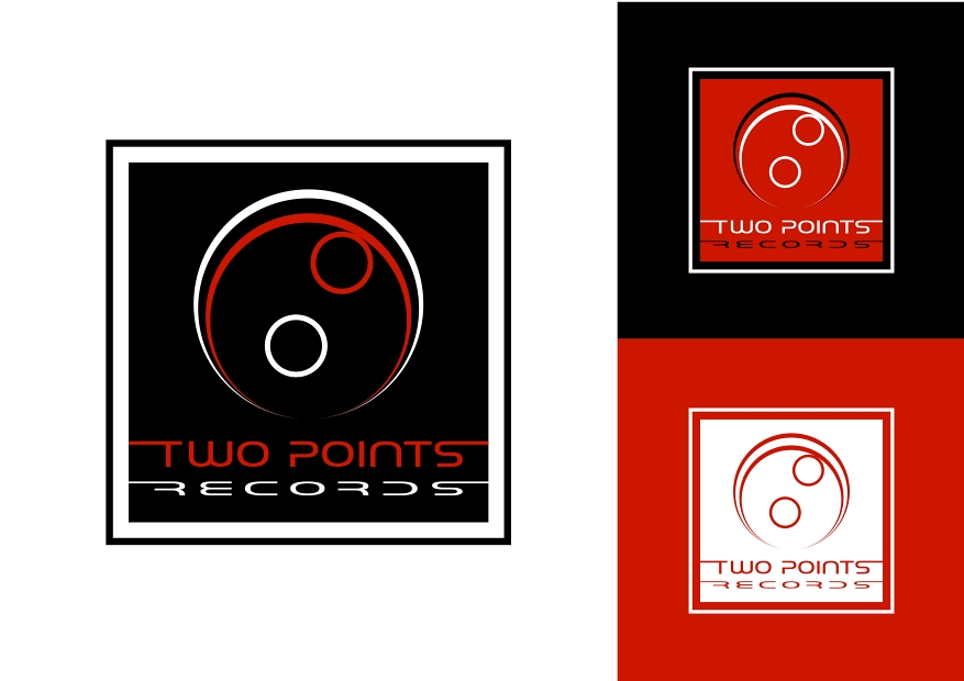 Logo-Design von Fabio Piscicelli für Two Points Records | Design #5480973