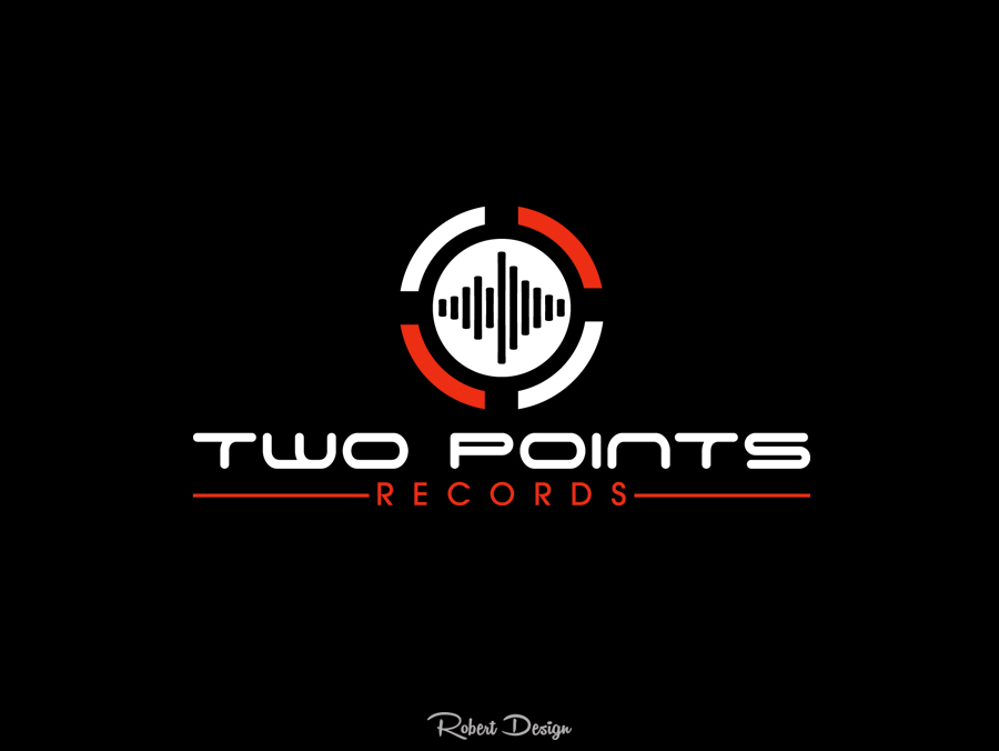 Logo Design by Spektron Designs for Two Points Records | Design #5488856